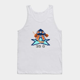 16-Bit Moog (Blue) Tank Top